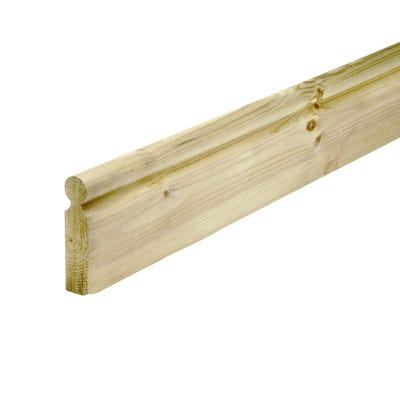 120mm x 27mm Richard Burbidge Treated American Style Handrail 1800mm LD206