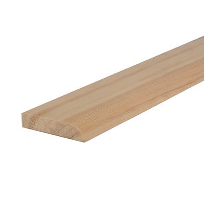 19mm x 75mm Softwood Bullnose Architrave (Finish 14.5mm x 69mm)