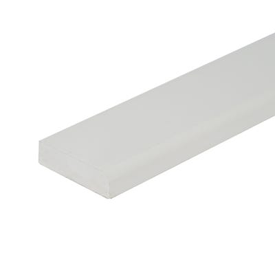 18mm x 68mm MDF White Primed Pencil Round Architrave 4400mm