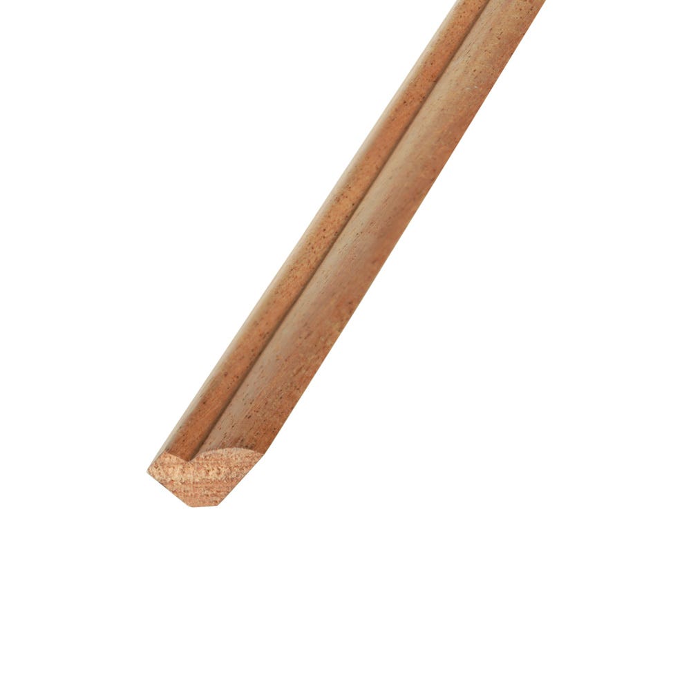 11mm x 8mm Richard Burbidge Dark Hardwood Glass Bead Moulding Pack of 15 WDW1001