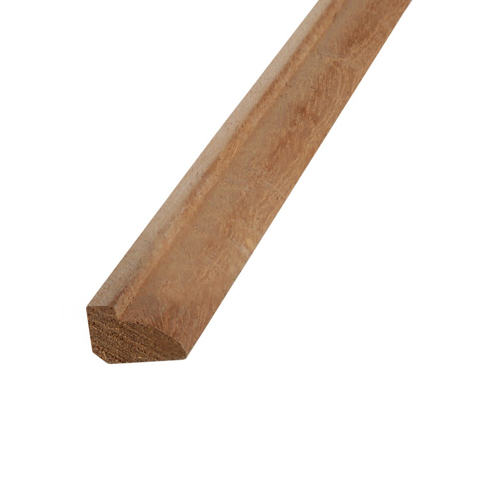 15mm x 9mm Richard Burbidge Dark Hardwood Glass Bead Moulding Pack of 15 WDW1003