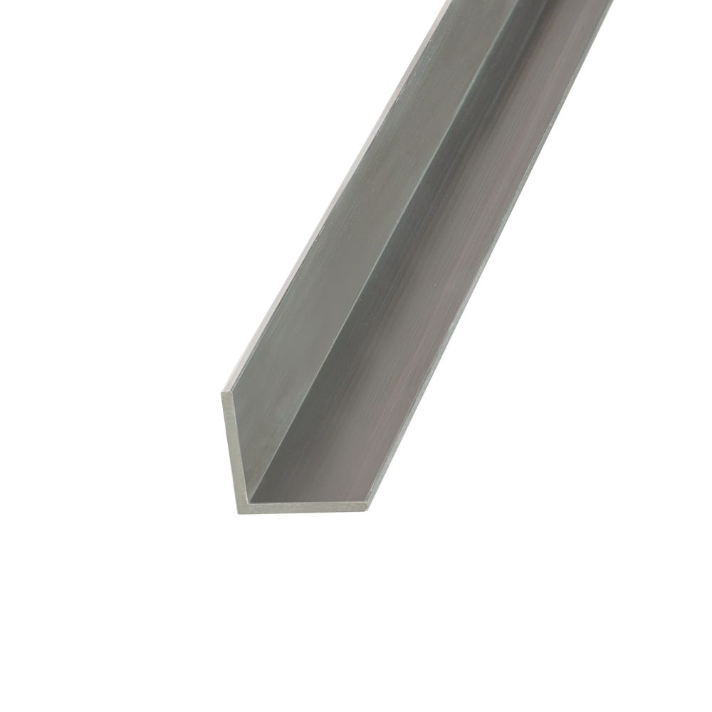 25mm Richard Burbidge Aluminium Square Angle Moulding 2400mm Pack of 10 CRN4003