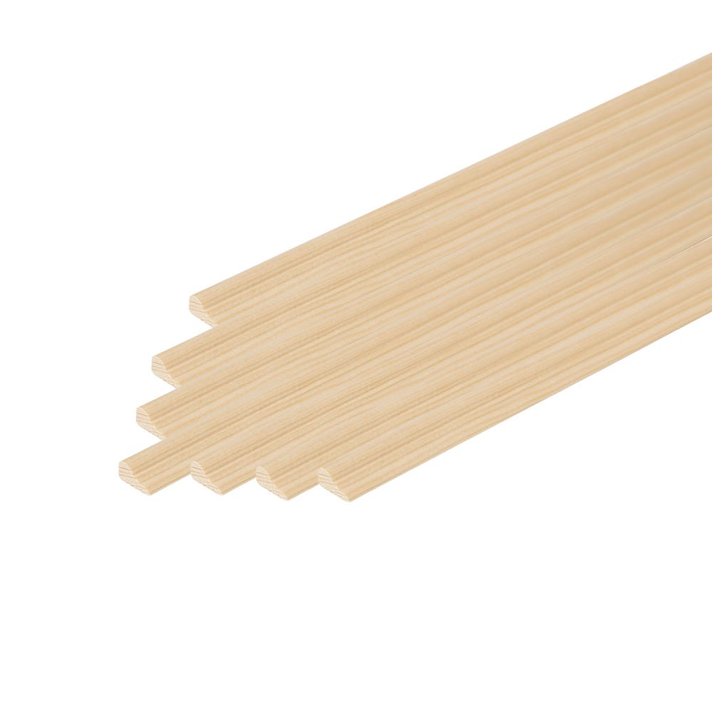 16mm x 7mm Richard Burbidge Pine Broken Ogee Moulding 2400mm Pack of 20 DEC6001