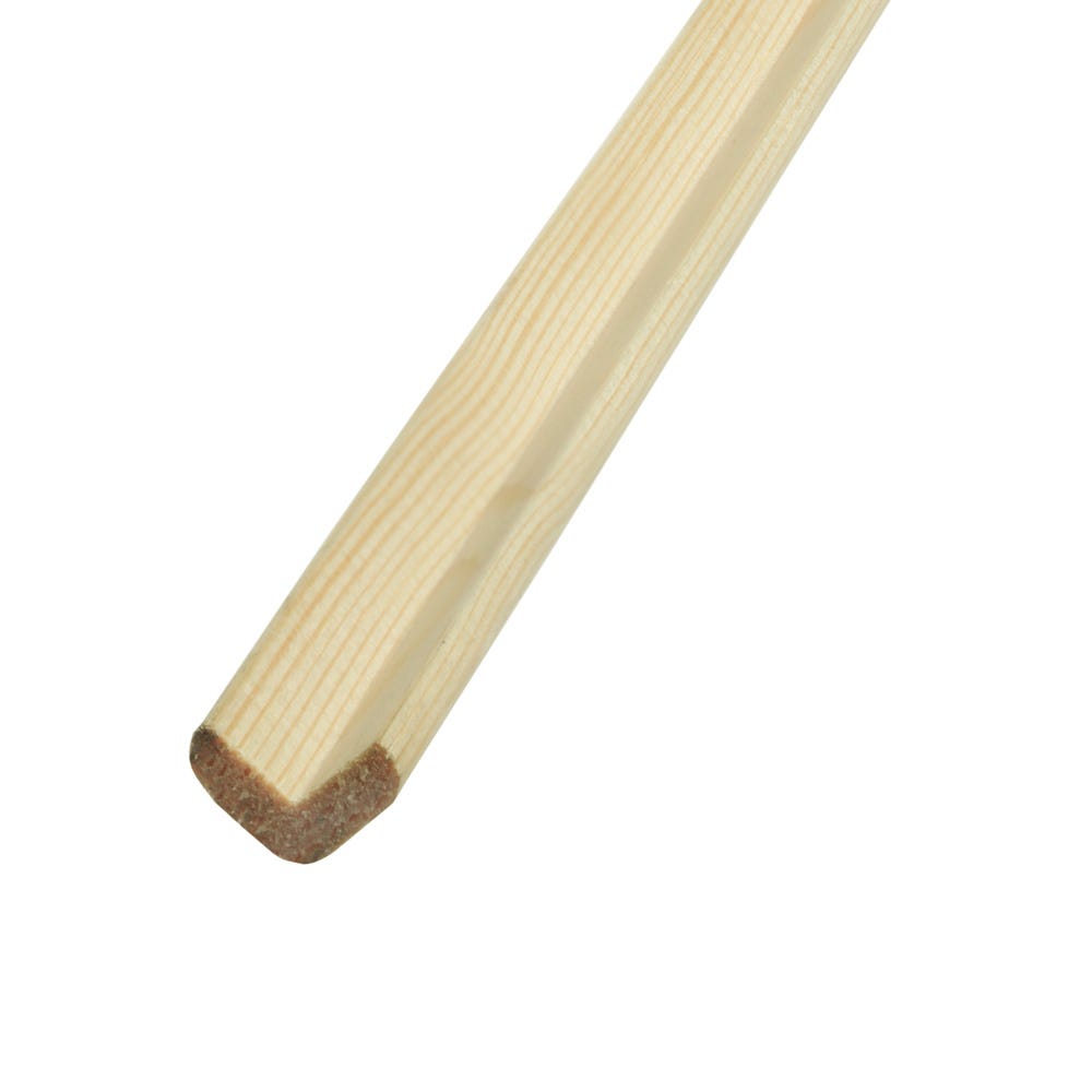 13mm x 13mm Richard Burbidge Pine Basic Angle Moulding Pack of 30 CRN6004