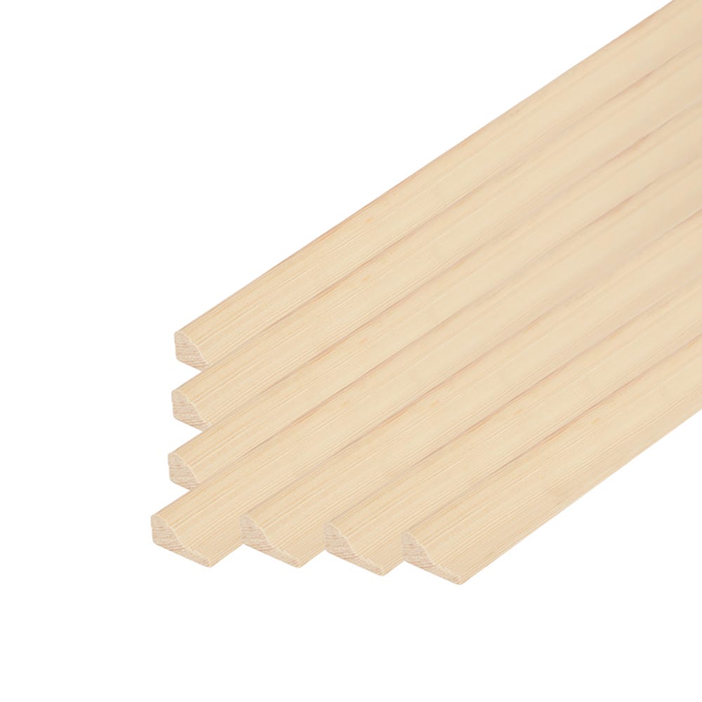 32mm x 15mm Richard Burbidge Pine Broken Ogee Moulding Pack of 10 DEC6002