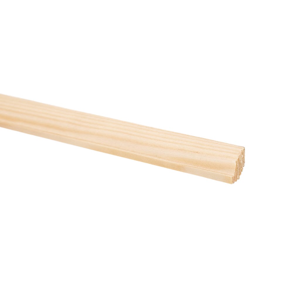 9mm x 9mm Richard Burbidge Pine Glass Bead Moulding Pack of 20 WDW6003