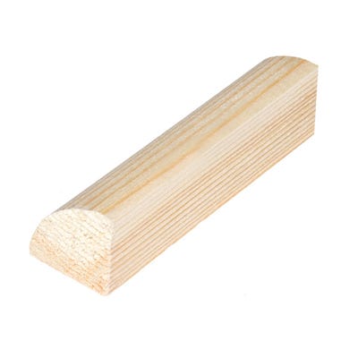 16mm Richard Burbidge Pine Back-off Quadrant Moulding Pack of 24 CRN6015