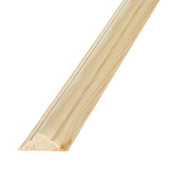 21mm x 8mm Richard Burbidge Pine Double Astragal Moulding 2400mm Pack of 24 DEC6032