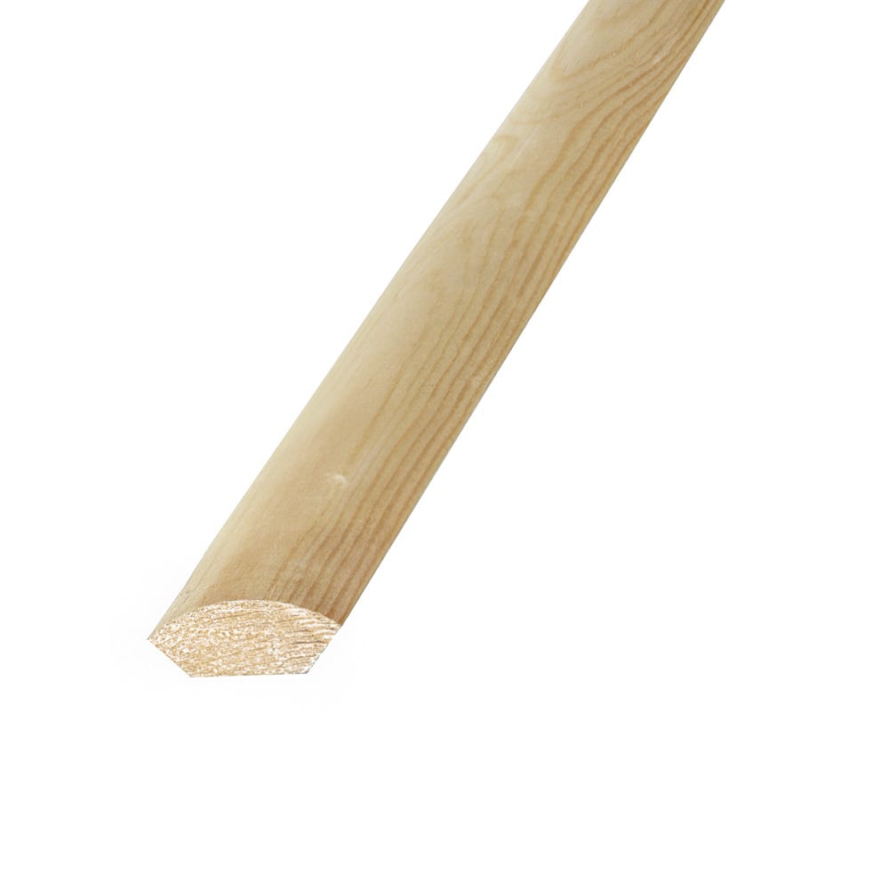 21mm Richard Burbidge Pine Back-off Quadrant Moulding Pack of 20 CRN6017