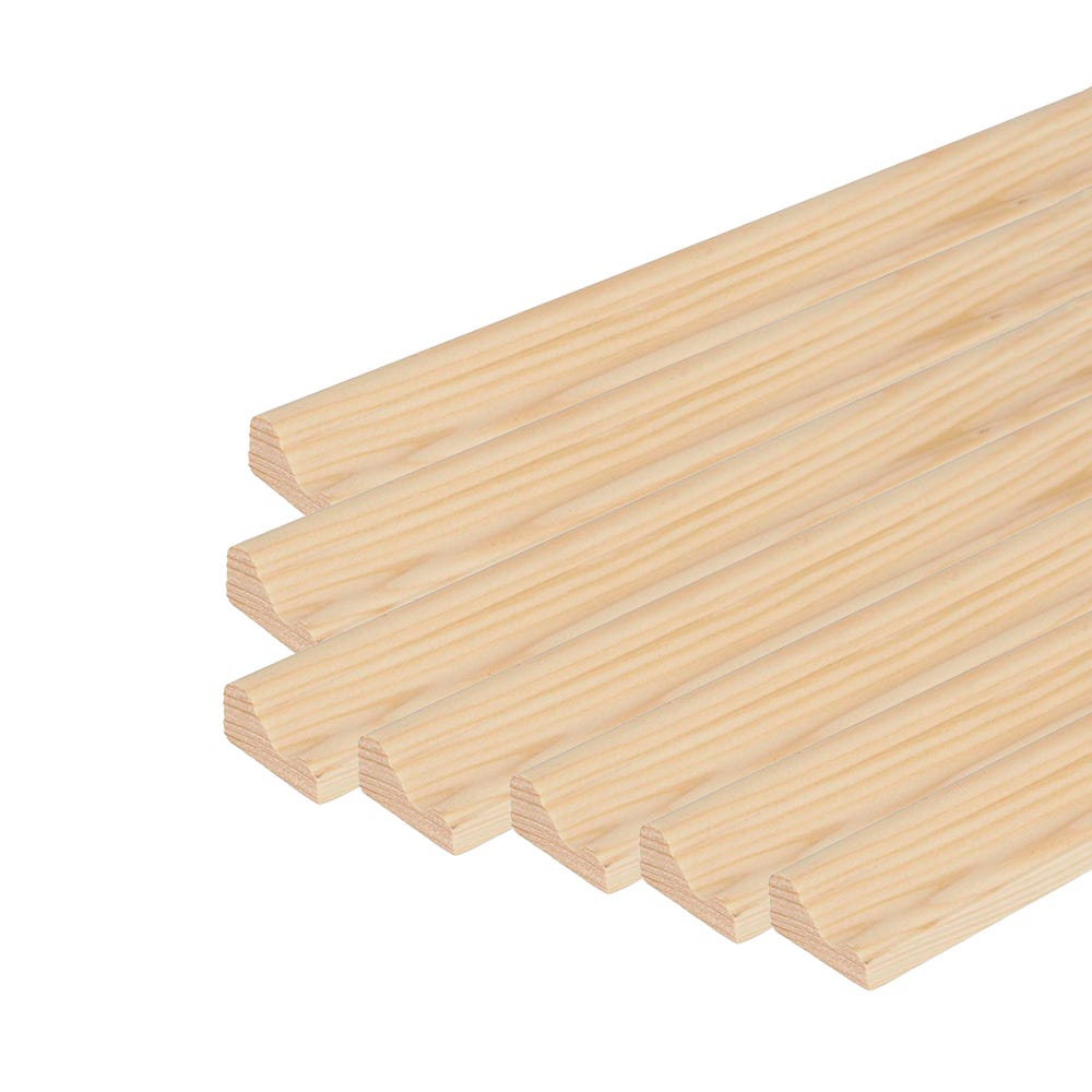29mm x 16mm Richard Burbidge Pine Panel Moulding Pack of 24 DEC6029