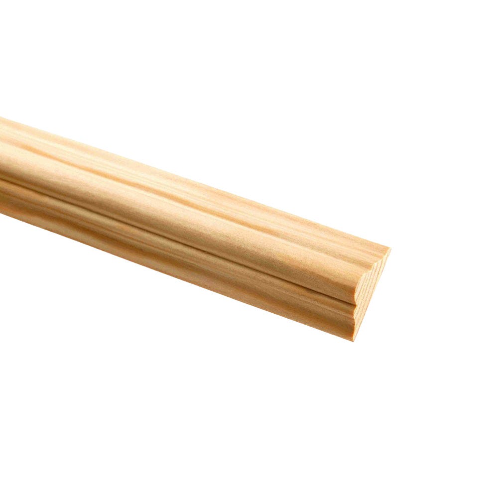 33mm x 15mm Richard Burbidge Pine Double Astragal Moulding Pack of 10 DEC6034