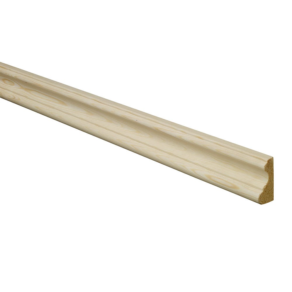 44mm x 20mm Richard Burbidge Pine Panel Moulding Pack of 10 DEC6030