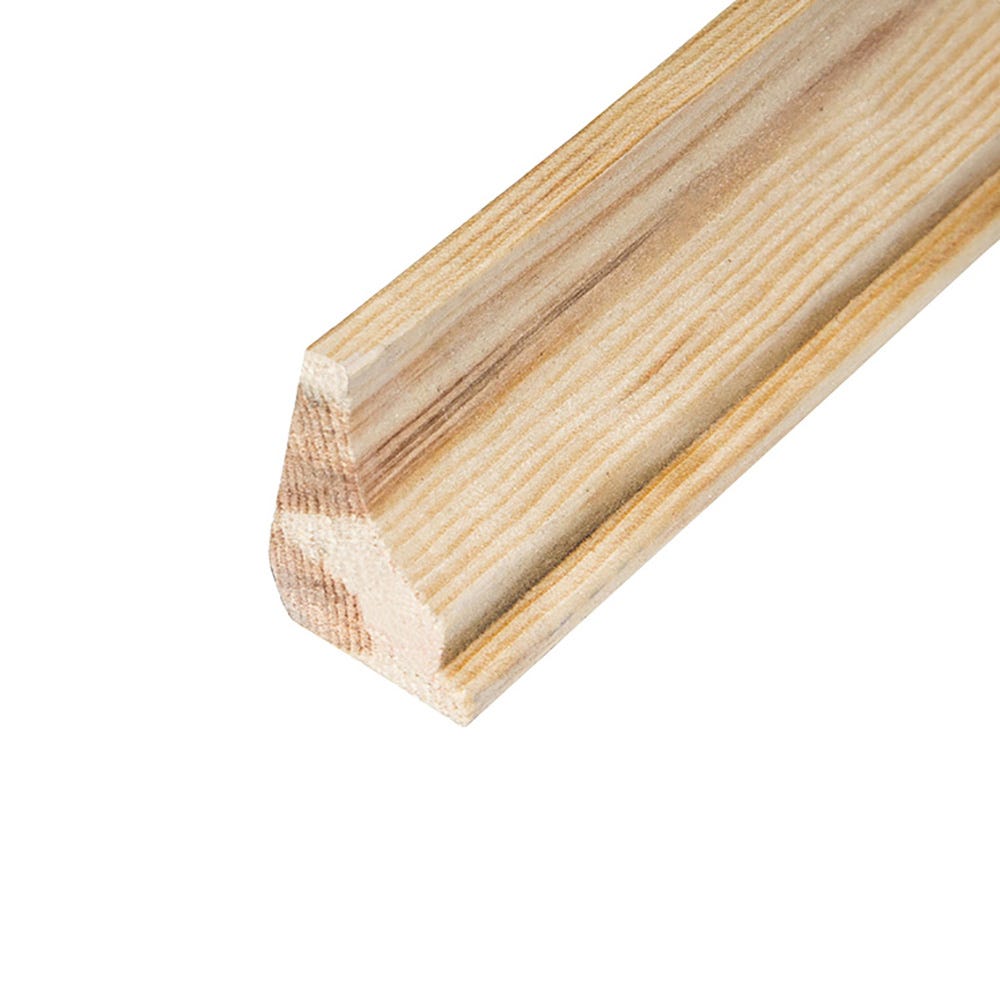 29mm x 21mm Richard Burbidge Pine Decorative Scotia Pack of 10 FLR6012