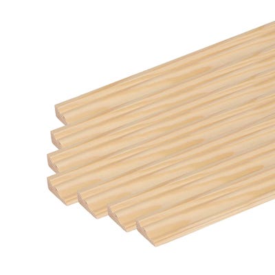 31mm x 12mm Richard Burbidge Pine Panel Moulding Pack of 24 DEC6027