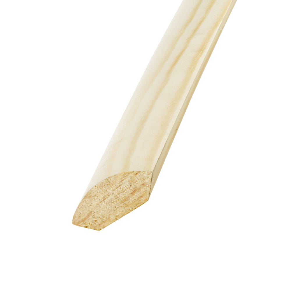 18mm Richard Burbidge Pine Back-off Quadrant Moulding Pack of 24 CRN6016