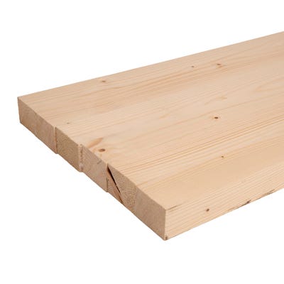 38mm x 275mm Planed Softwood PAR Timber (11'' x 1.5'') Finish 33mm x 269mm