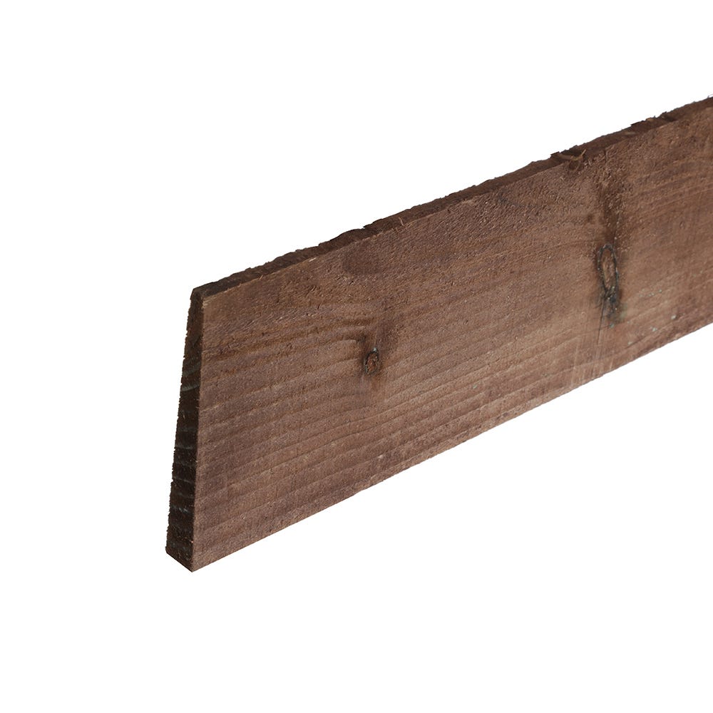 6' x 4'' Treated Timber Feather Edge Board