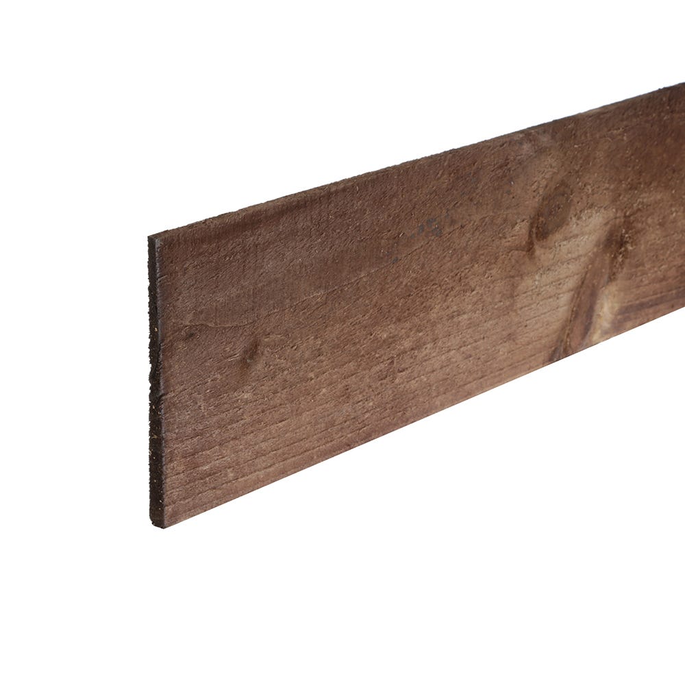 6' x 6'' Treated Timber Feather Edge Board