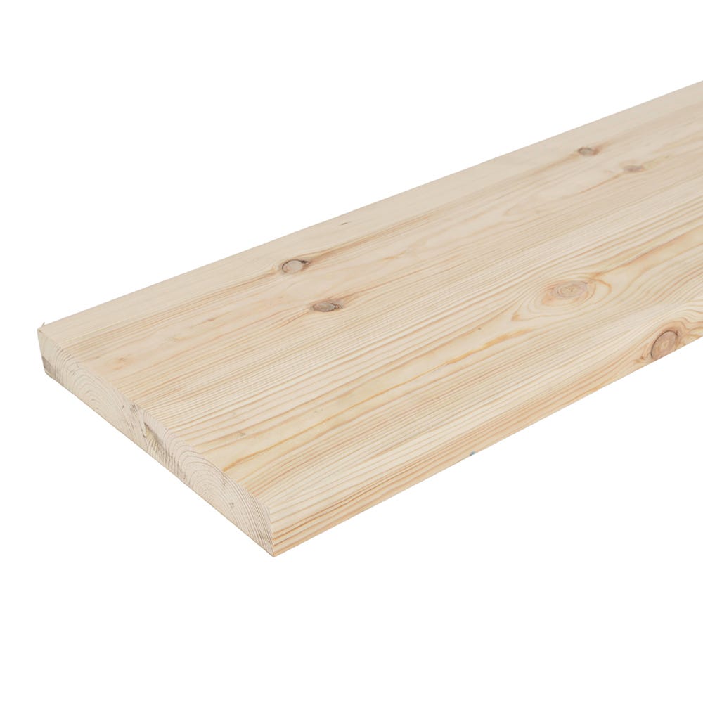 38mm x 250mm Laminated Softwood PAR Timber (9.5'' x 1.5'') Finish 33mm x 240mm