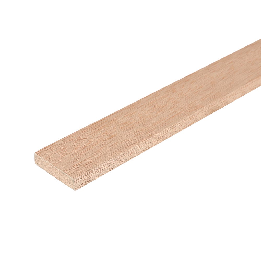 12mm x 56mm Planed Hardwood Meranti PAR Timber 2440mm (2'' x 0.5'')