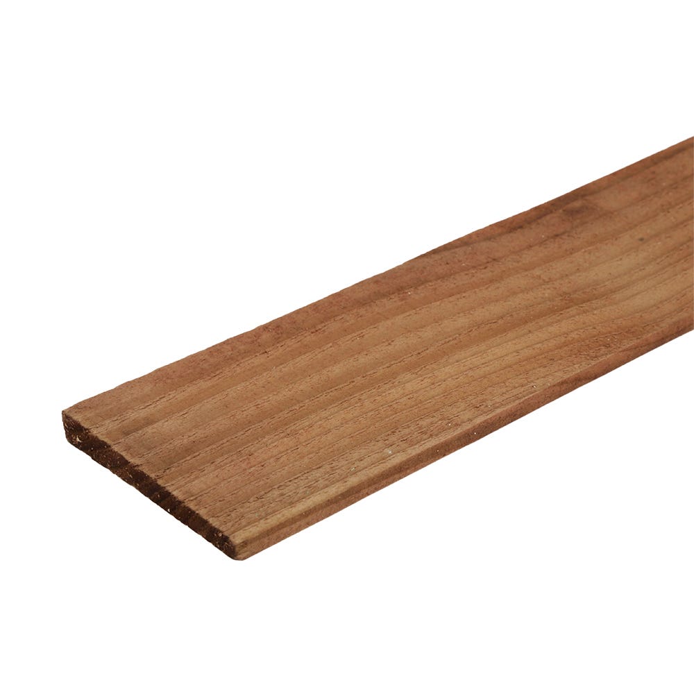 6’ x 4” Brown Treated Timber Feather Edge Board