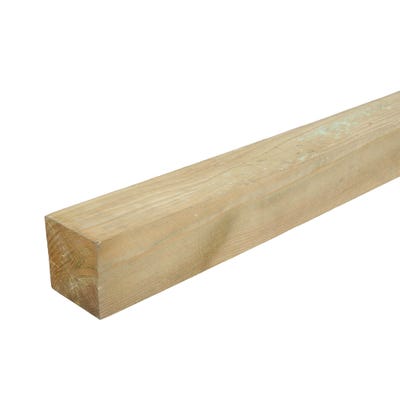 4” x 4” x 8' Pressure Treated Timber Fence Panel Post Green