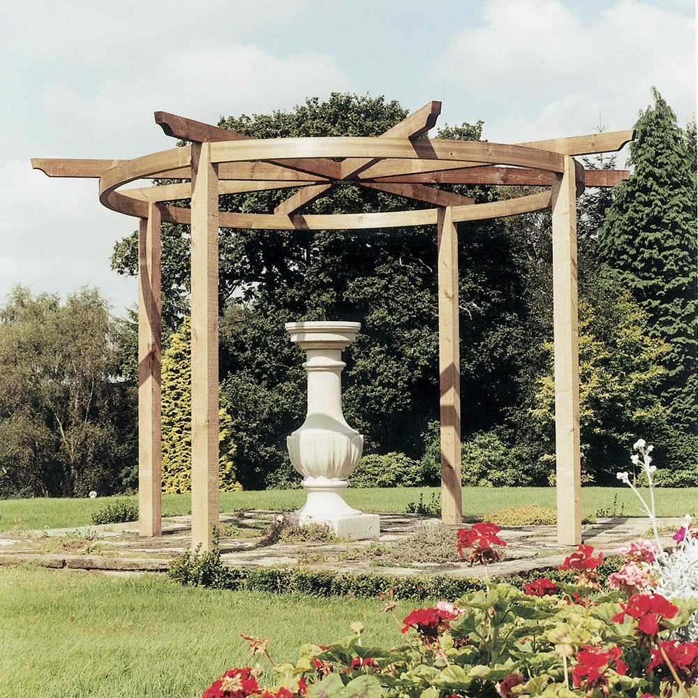 Grange Pressure Treated Carousel Pergola