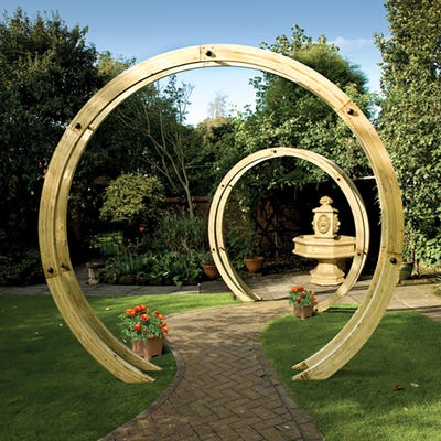 Grange Pressure Treated Free Standing Flower Circle