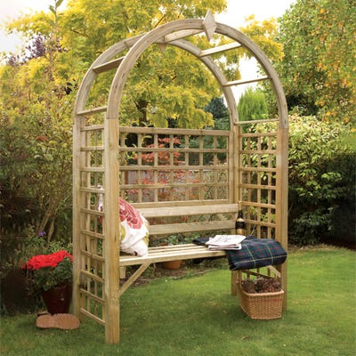 Grange Pressure Treated Montebello Arbour