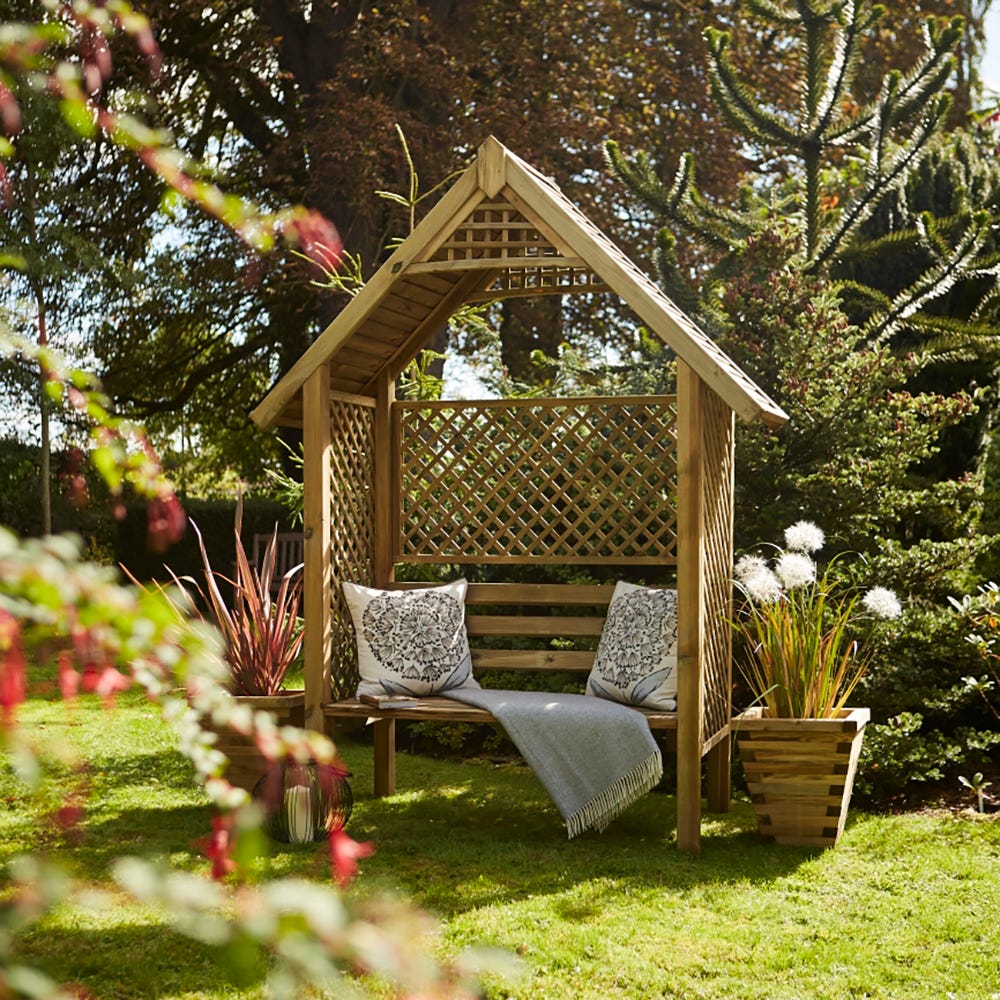 Grange Pressure Treated Valencia Arbour