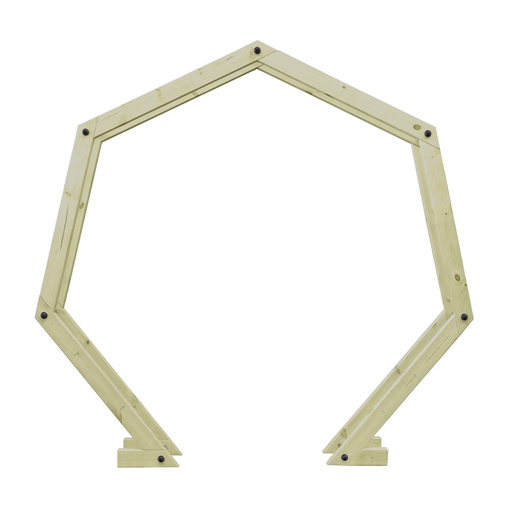 Grange Pressure Treated Hexagonal Moon Gate