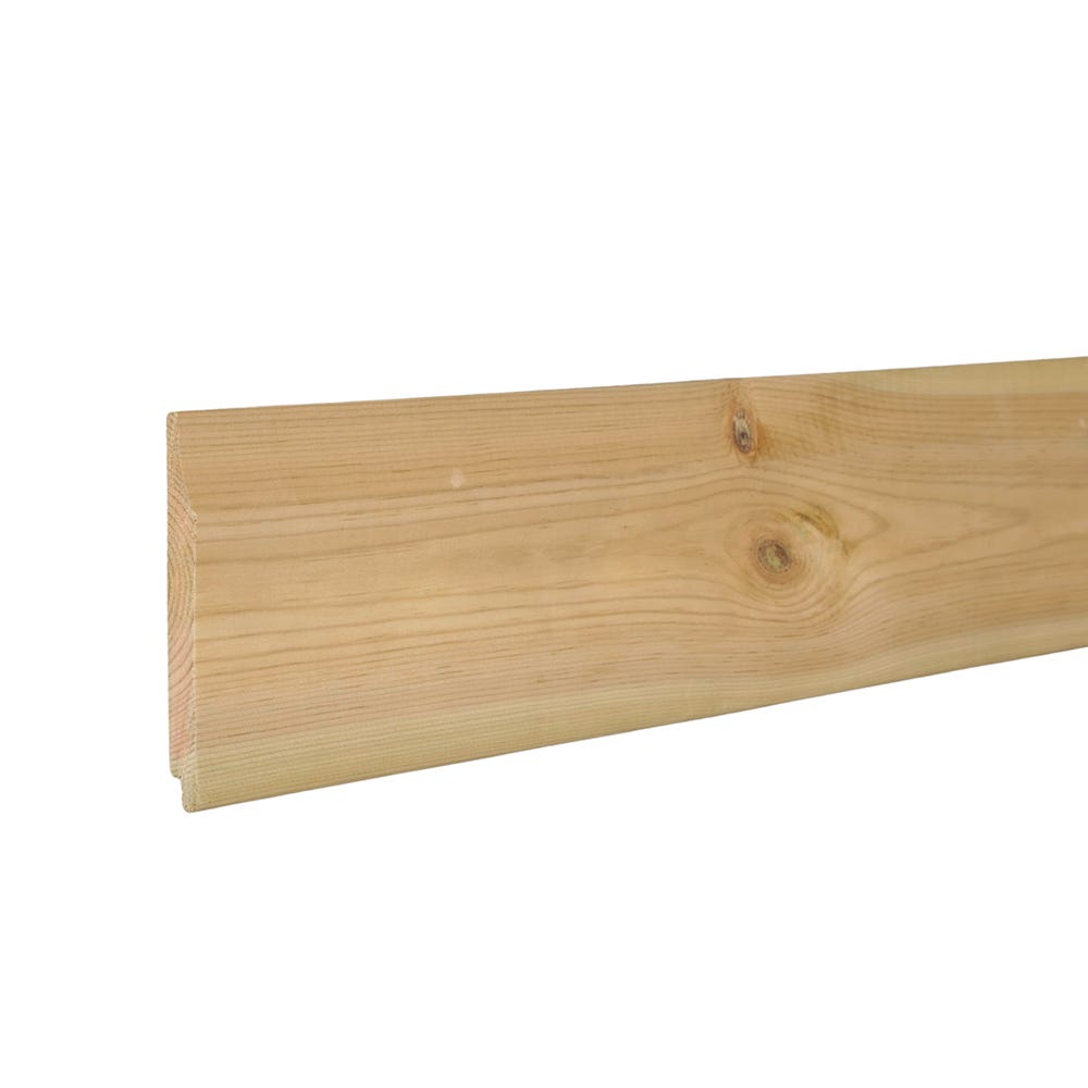 16mm x 125mm Pressure Treated Shiplap Cladding 3600mm