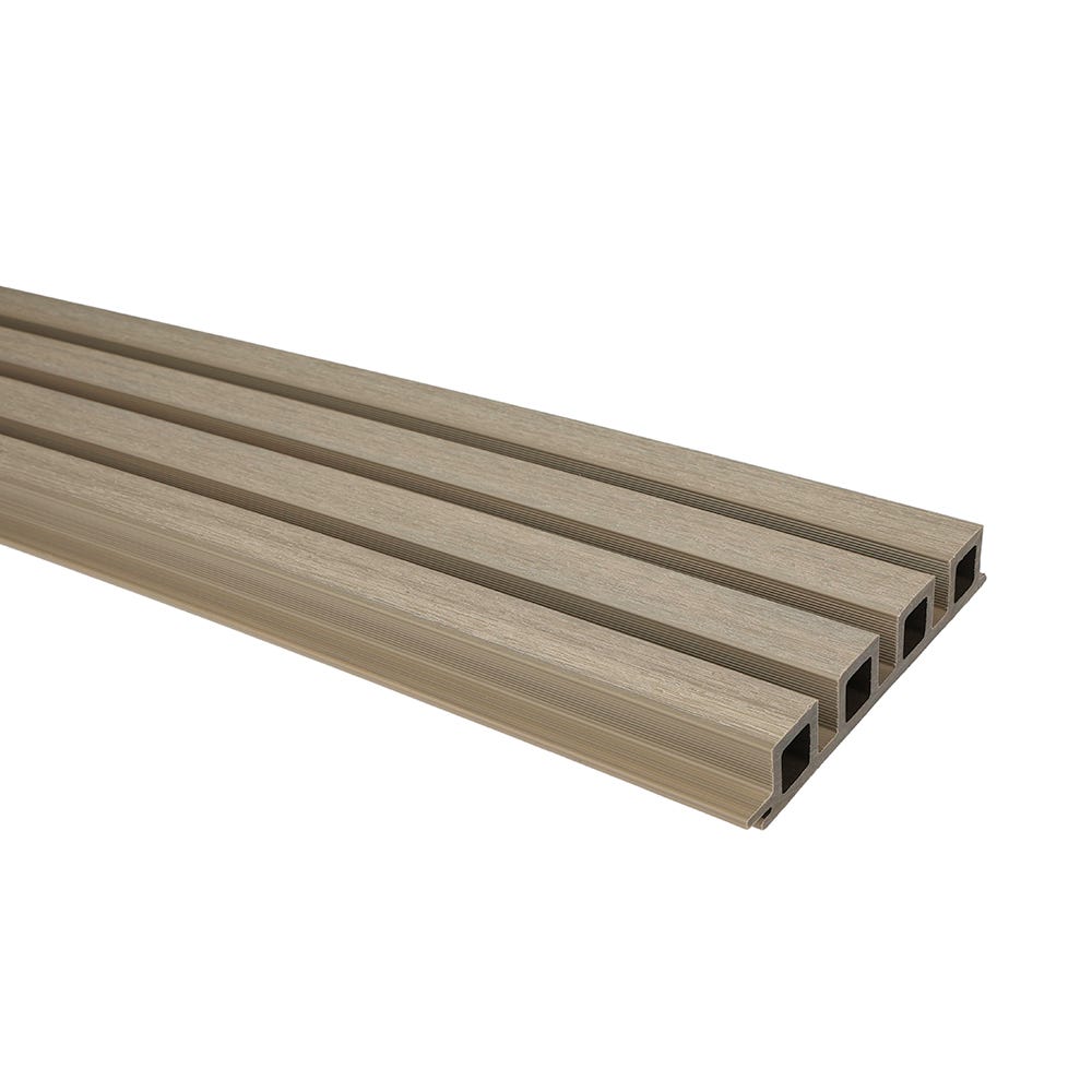 159mm Eva-Last Revive Castellated Cladding 2500mm Light Grey Pack of 3