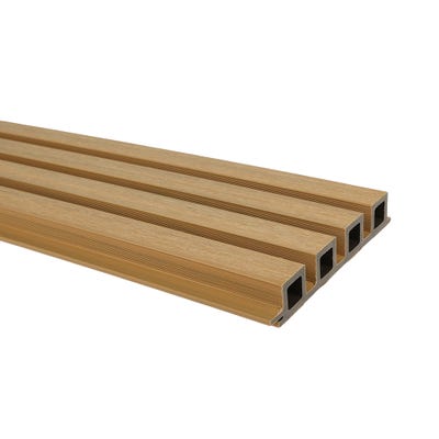 159mm Eva-Last Revive Castellated Cladding 2500mm Chateaux Oak Pack of 3