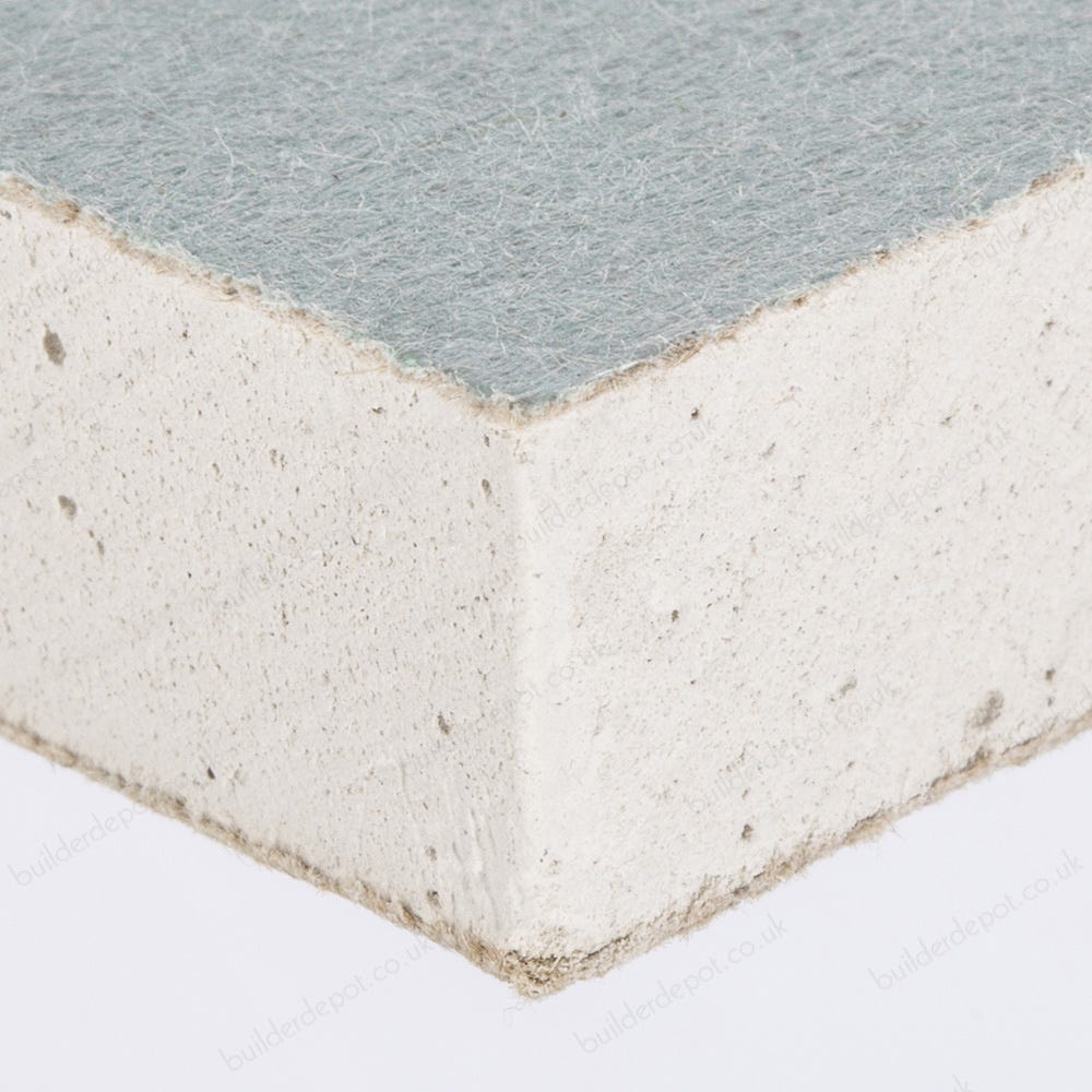 12 5mm British Gypsum Gyproc Moisture Resistant Plasterboard