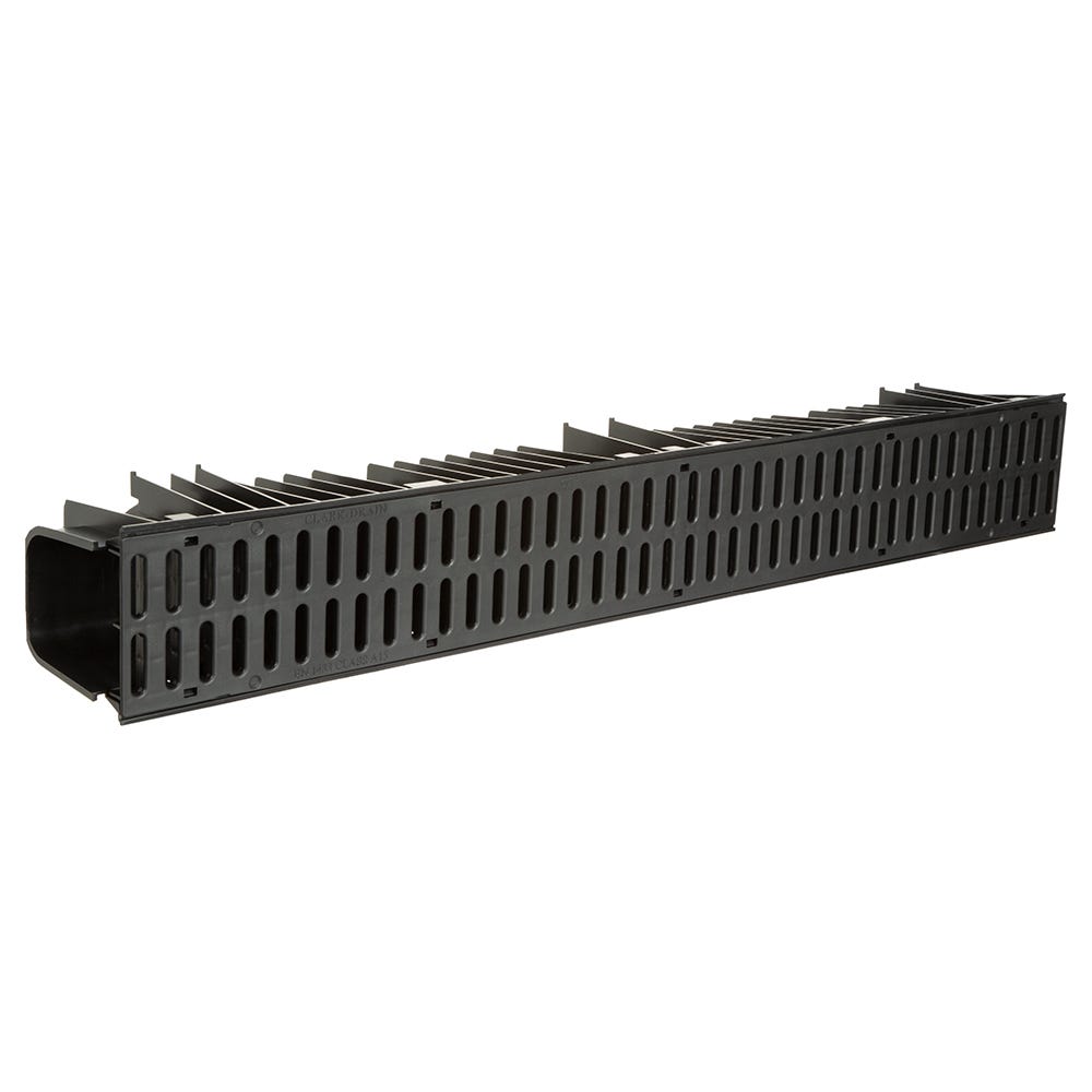 1000mm Clark Drain A15 Black Polypropylene Domestic Channel