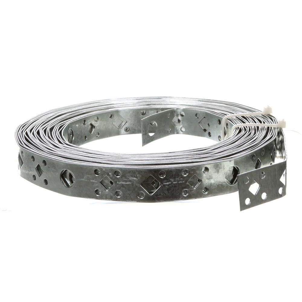 Builders Galvanised Fixing Band 10m x 20mm Multi Hole Rolls
