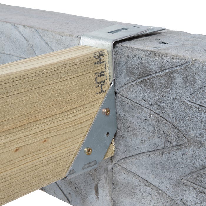 50mm X 125mm Speed Pro Masonry Joist Hanger Galvanised