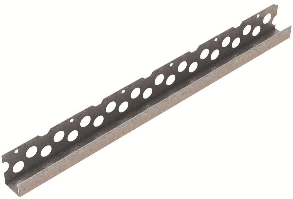 10mm Speed Pro Plasterboard Edge Bead Galvanised 3000mm (567)