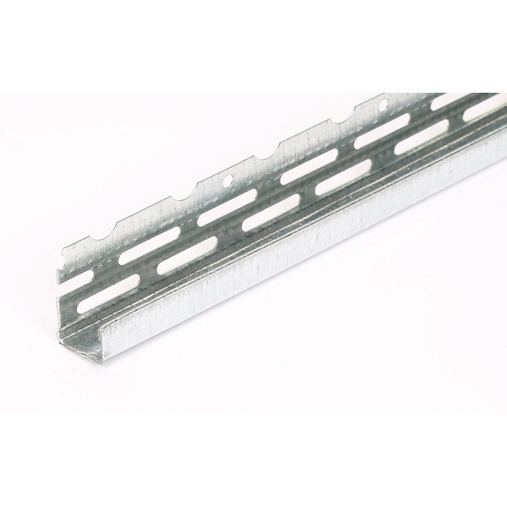 Product image for 13mm Speed Pro Plasterboard Edge Bead Galvanised 3000mm (568) Pack Of 50