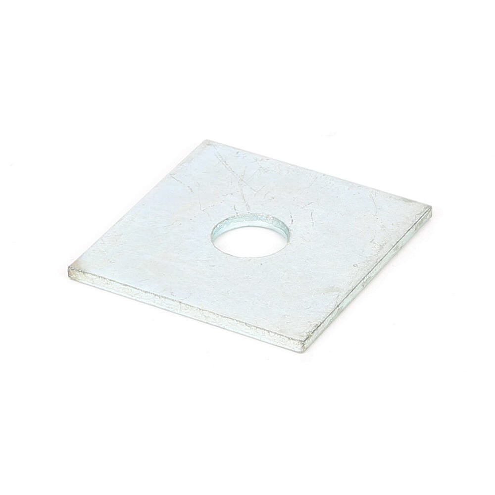 M12 50mm x 50mm Speed Pro Square Plate Washer Bright Zinc Plated Pack of 100