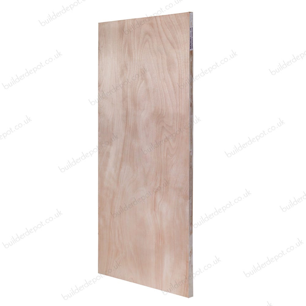 44mm Plywood Fd30 Fire Door Blank 2135mm X 915mm 7 X 3
