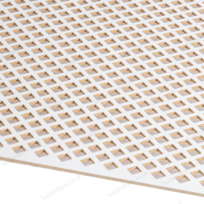 MDF White Dedalo Radiator Panel 1830mm x 600mm