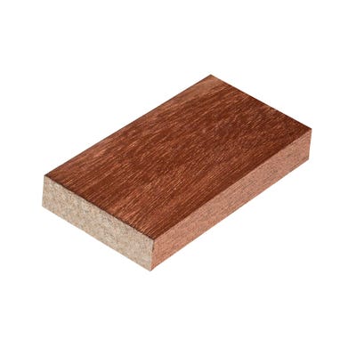 55mm x 12mm Richard Burbidge Dark Hardwood Skirting Board 2400mm FLR1003