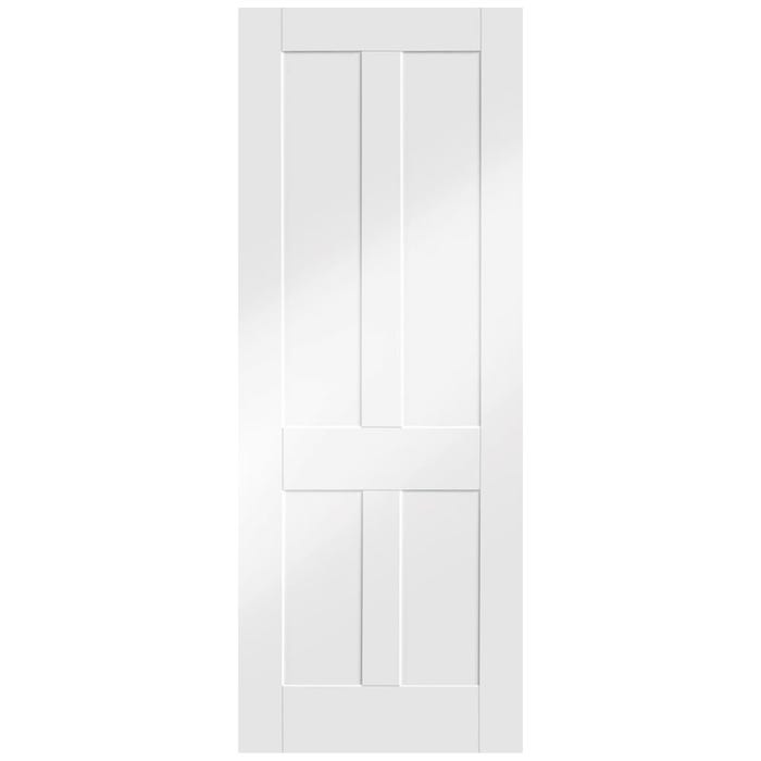 Xl Joinery Internal White Primed Victorian Shaker 4 Panel Fd30