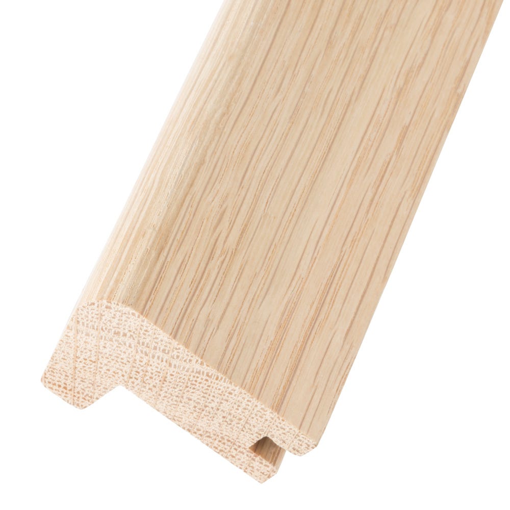 Solid Oak Stair Nosing 20mm Floors Unfinished 2.35m