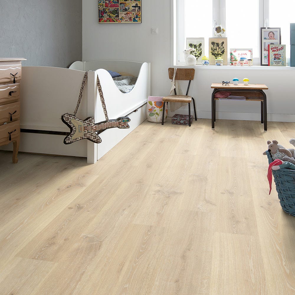 Quick Step Creo CRH3179 Tennessee Oak Light Wood Laminate Flooring