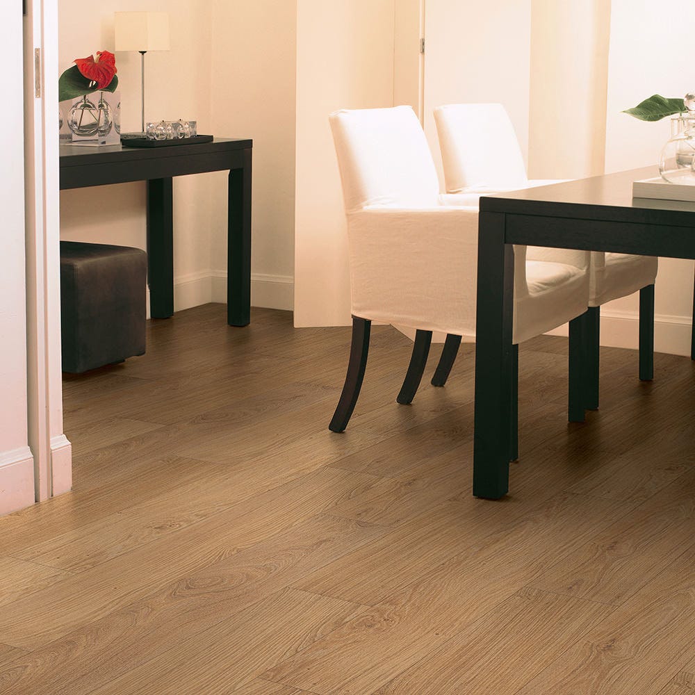 Quick Step Classic CLM1292 Natural Varnished Oak Laminate ...