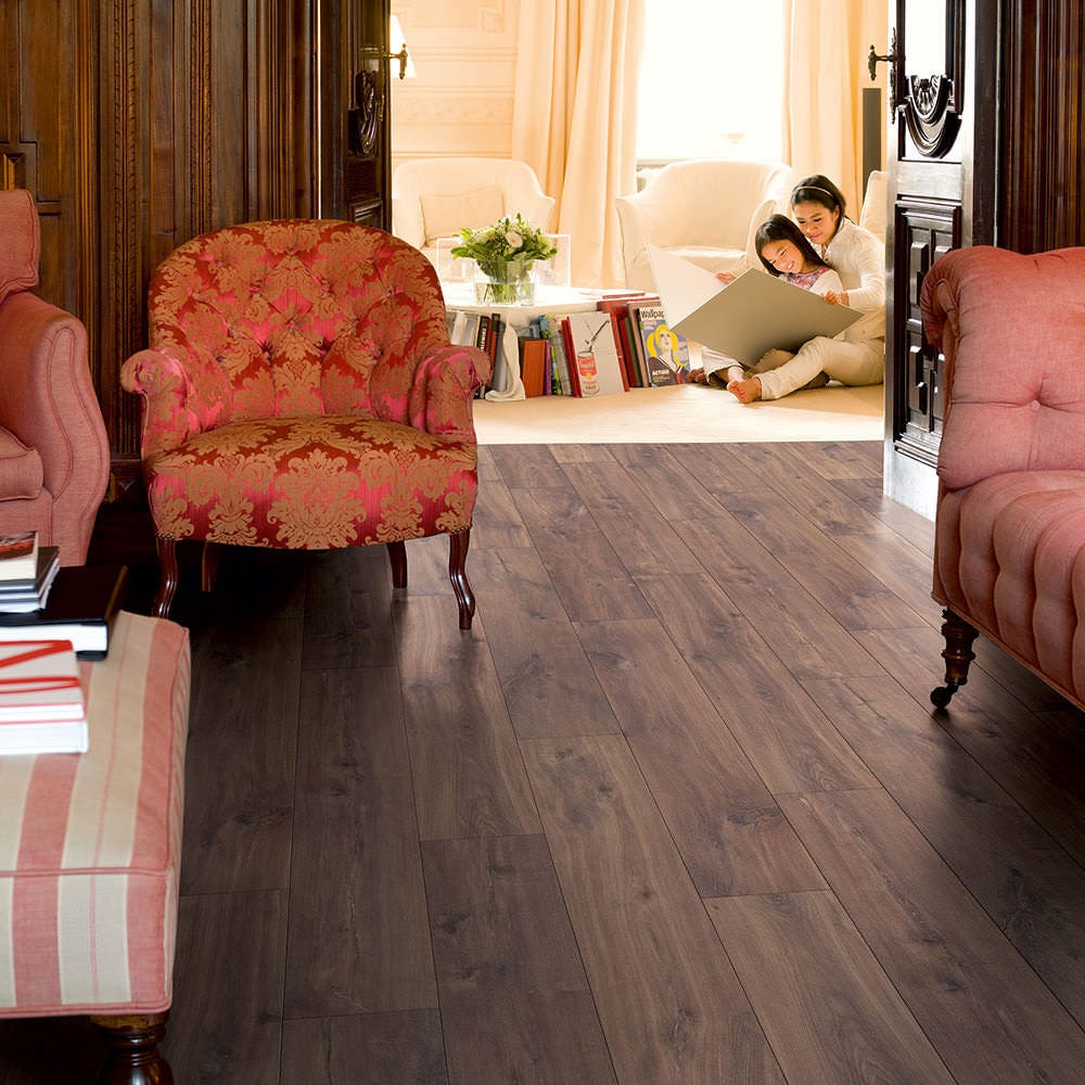 Dark Brown | Laminate Flooring | Laminate Wood Flooring | Builder Depot