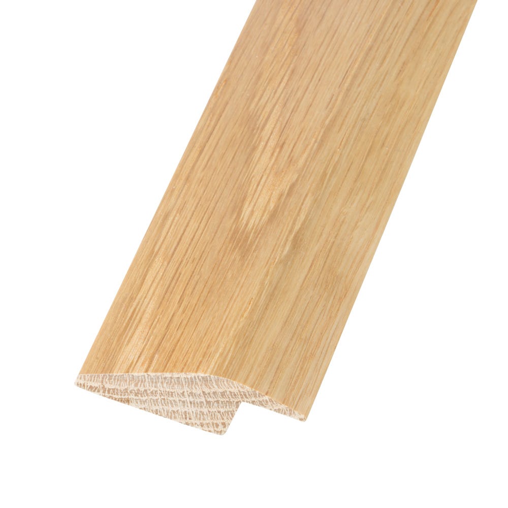 Solid Oak Ramp Profile 15mm Floors Lacquered 0.9m